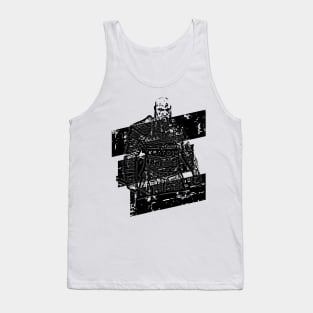 Kratos line art Tank Top